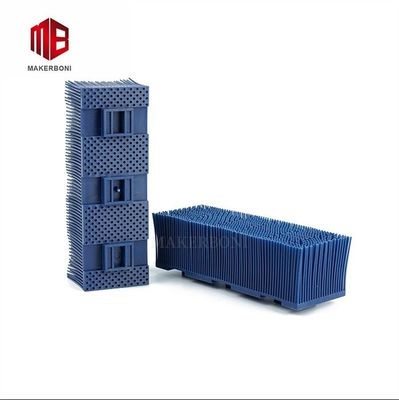 주문 쿠리스 자동 절단기 148 X 50 X 43mm를 위한 블루 나일론 브리스들 블록 online manufacture