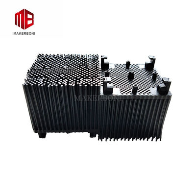 주문 오록스 자동 절단기용 작은 검은색 나일론 브리스틀 벽돌 50*50*43mm 크기 online manufacture