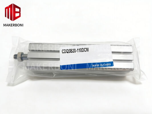 주문 CQS Compact Cylinder with 110mm Stroke Double-Acting Magnetic Piston for Yin Auto Cutter Machine online manufacture