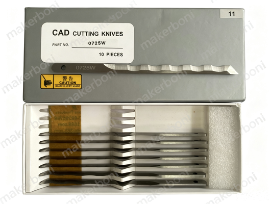 주문 CAD 자동 절단기용 0725W 웨이브 산업용 절단 블레이드 online manufacture