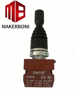 KW2000E 4방향 제어 레버 (자가 잠금 및 자동 복귀 기능 포함) - Bullmer 스프레더용 | 산업 등급 내구성